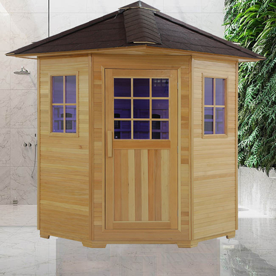 Personne sèche extérieure d'intérieur du bain de vapeur 4 de sauna d'arrière-cour d'ETL