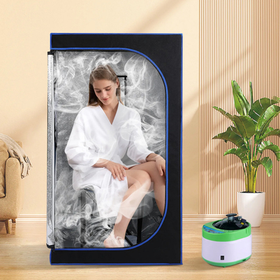 Sauna portatif de vapeur de grand de taille corps personnel de support plein pour la relaxation à la maison