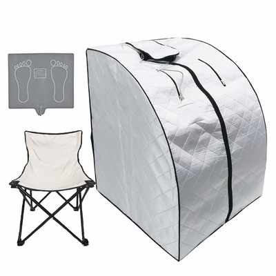 Le sauna infrarouge surdimensionné a individuellement chauffé la protection de pied et la chaise pliable pour la relaxation