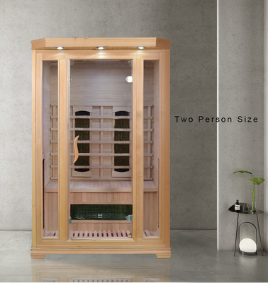 110 - salle de sauna à la maison 240V avec le panneau de commande d'ordinateur de verre trempé de 8mm