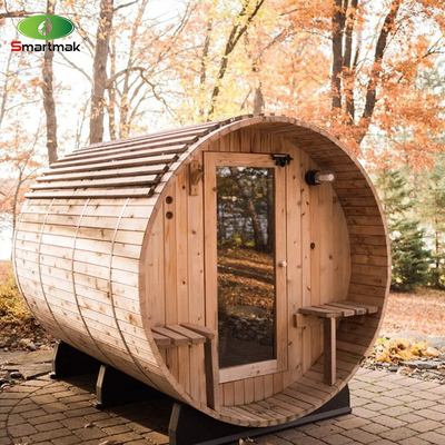 Sauna extérieur avec poêle à bois pour 6 personnes