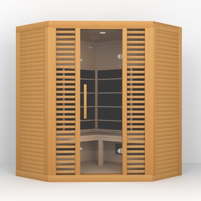3-5 basse thérapie infrarouge faisante le coin 2300W de lumière rouge de pièce de sauna d'Emf de personne