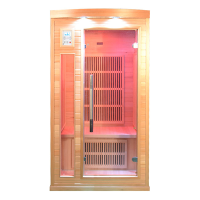Un ODM d'OEM d'intérieur en bois solide de salle de sauna de personne disponible