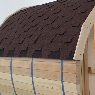 Sauna en bois extérieur énormement efficace de baril avec l'OEM de fourneau de sauna acceptable