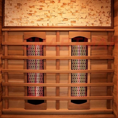 Pleine pièce de sauna de Heater Red Cedar Far Infrared de spectre pour la personne 2 d'intérieur