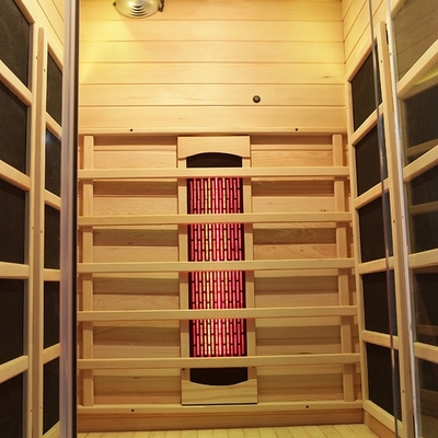 basse taille confortable infrarouge lointaine de luxe de personne de salles de sauna d'Emf 1350W 1