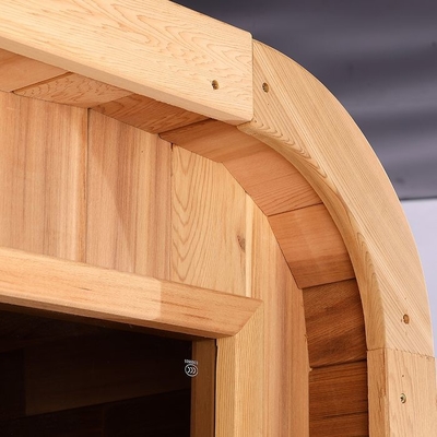 Pièce rouge du Canada Cedar Wooden Cube Steam Sauna pour la personne 8