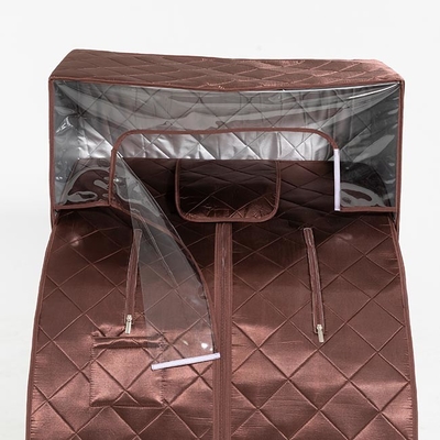Sauna portatif de vapeur personnelle d'intérieur imperméable de coton avec la couverture principale