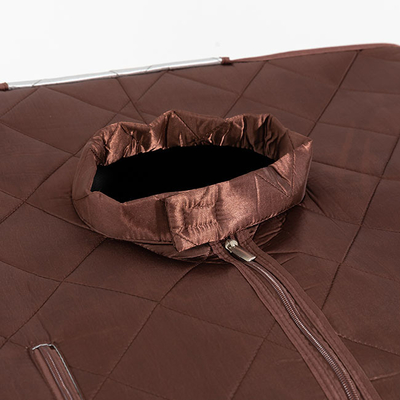 Sauna portatif de vapeur personnelle d'intérieur imperméable de coton avec la couverture principale