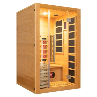 Combinaison traditionnelle de sauna à vapeur infrarouge pour 2 personnes