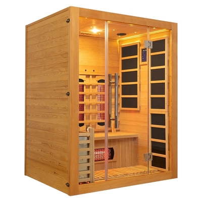 La station thermale démontable de beauté a combiné la taille de personne de la pièce 3 de sauna de vapeur