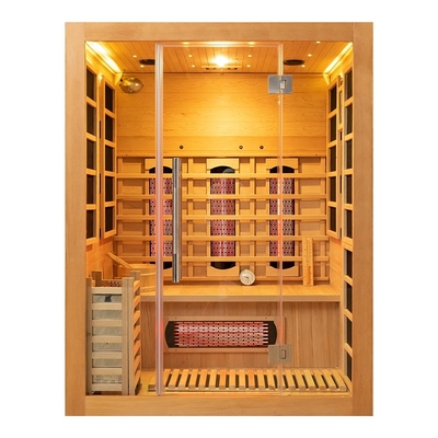 La station thermale démontable de beauté a combiné la taille de personne de la pièce 3 de sauna de vapeur