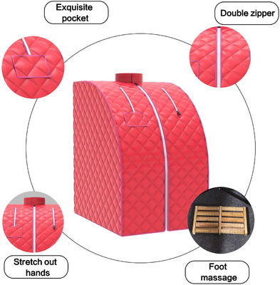 Full Body Detox Therapy Spa Sauna à vapeur portable pliable