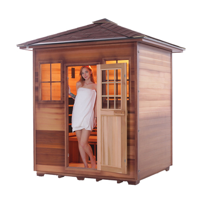 Sauna sec traditionnel canadien Hemlock pour 3 à 4 personnes