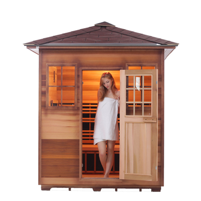 Sauna sec traditionnel canadien Hemlock pour 3 à 4 personnes