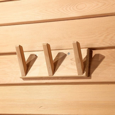 Pièce extérieure de sauna à vapeur de cube de fourneau électrique en bois solide de grande taille pour l'arrière-cour