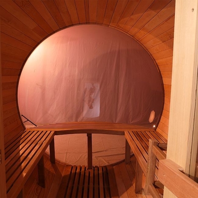 Appareil de chauffage extérieur de Cedar Barrel Saunas With Electric de vue panoramique de grande capacité