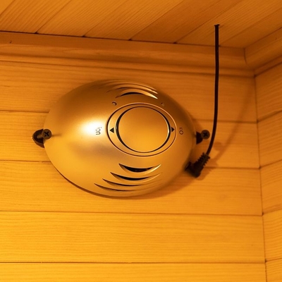 Appareils de chauffage d'intérieur rayonnants Mini Wooden Infrared Sauna 1 - de carbone personne 2