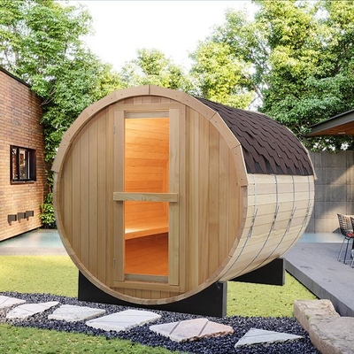 OEM traditionnel de soutien de pièce de sauna de Heater Solid Wood Outdoor Barrel de fourneau