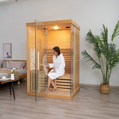 Personne électrique de la pièce 2 de Heater Indoor Wooden Steam Sauna de fourneau de cigûe
