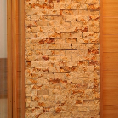 Pièce en bois de sauna de vapeur traditionnelle d'intérieur d'utilisation de la maison 3KW pour 2 personnes