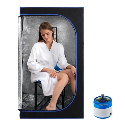 Sauna portatif de vapeur de grand de taille corps personnel de support plein pour la relaxation à la maison