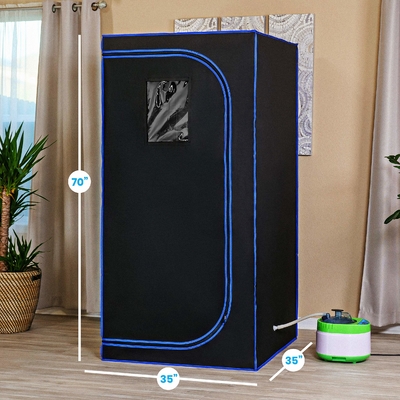 Tente personnelle se pliante portative de sauna de vapeur normale
