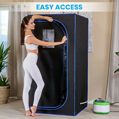 Tente personnelle se pliante portative de sauna de vapeur normale