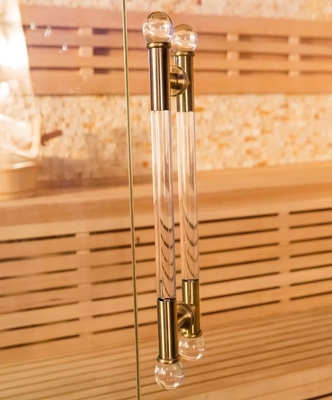 pièce de sauna de vapeur en bois de Heater Indoor Use Red Cedar du fourneau 6000W pour la personne 6