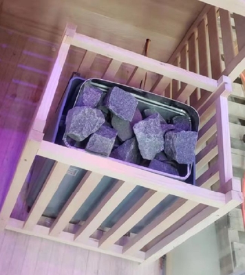 Utilisation de personnes de la famille 8 de grande capacité de pièce de sauna de vapeur de coin de chambre à coucher