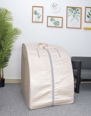 La maison infrarouge lointaine portative de tente de sauna de relaxation de perte de poids emploient 1 personne