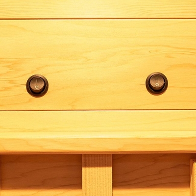Petite personne en bois d'intérieur du sauna 2 de combinaison d'infrarouge et de vapeur