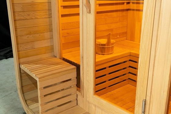 Maison extérieure en bois Commerical de Heater Square Outdoor Garden Sauna de fourneau