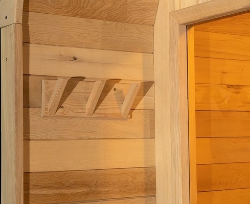 Maison extérieure en bois Commerical de Heater Square Outdoor Garden Sauna de fourneau