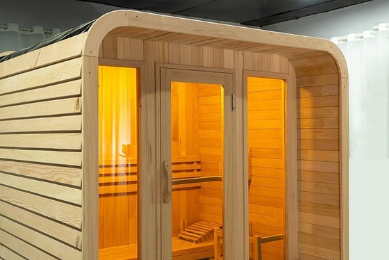 Maison extérieure en bois Commerical de Heater Square Outdoor Garden Sauna de fourneau
