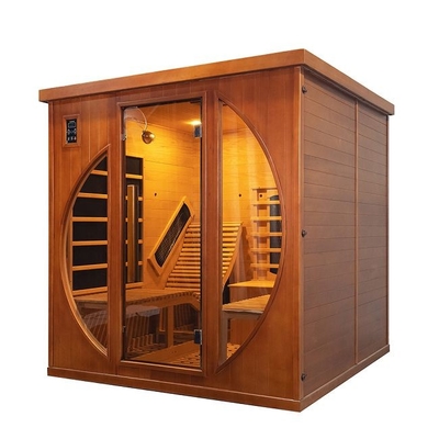 Sauna infrarouge à distance portable pour 2 à 3 personnes avec chauffe-carbone à spectre complet numériquement contrôlé