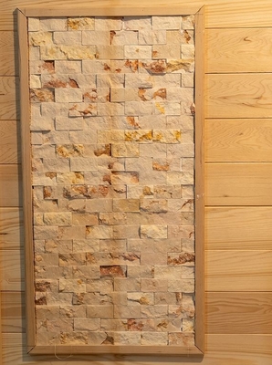 Personne d'intérieur en bois solide de la pièce 3 de sauna de vapeur de la famille 3KW