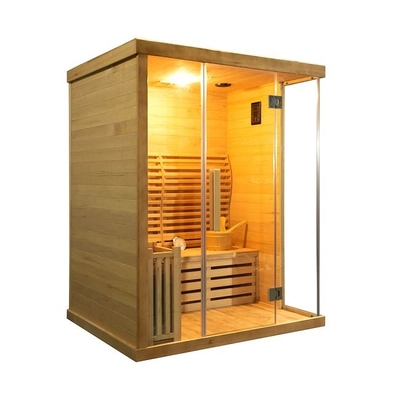 Salle de sauna contrôlée par ordinateur Hemlock / Cedar Home avec 1750W de puissance