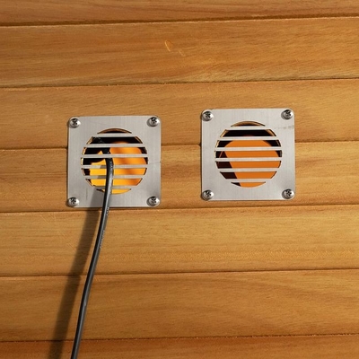 Sauna sec extérieur en bois d'OEM et d'ODM avec le fourneau 9KW électrique