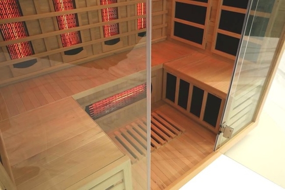 Pièce de sauna d'infrarouge de commande numérique pour 1-4 la puissance de la personne 1350W 1750W 2100W 2700W