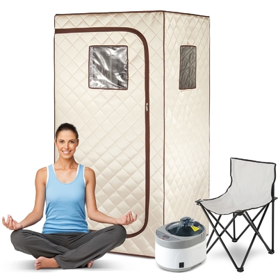 0-99 minutes Tente de sauna à vapeur portable pour la détente au spa à domicile