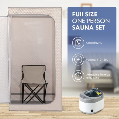 Sauna à vapeur portable pliable OEM / ODM Tente de sauna portable