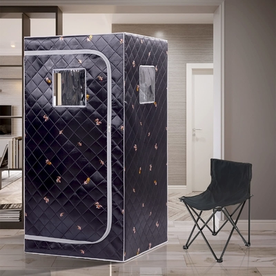 Tente de sauna à vapeur portable à domicile de 1500 W pour la désintoxication