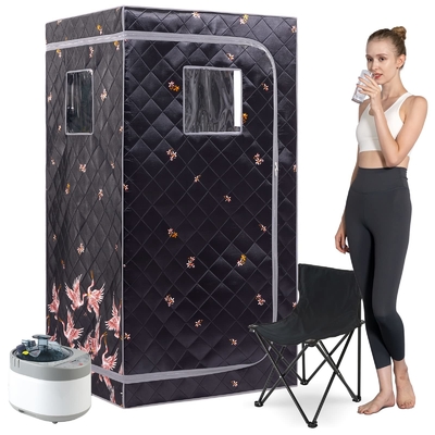 Tente de sauna à vapeur portable à domicile de 1500 W pour la désintoxication