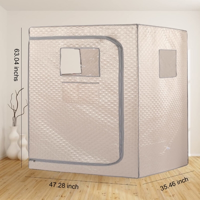Tente de sauna à vapeur portable de 4 litres d'eau Détoxifier et rajeunir n'importe où n'importe quand
