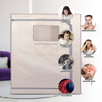 Promotion du sommeil Tissu étanche Sauna à vapeur portable 0-99 minutes Contrôle du temps