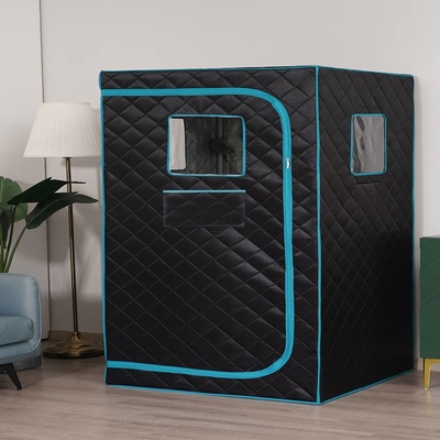 Tente de sauna à vapeur épaisse et portable en tissu imperméable pour deux personnes