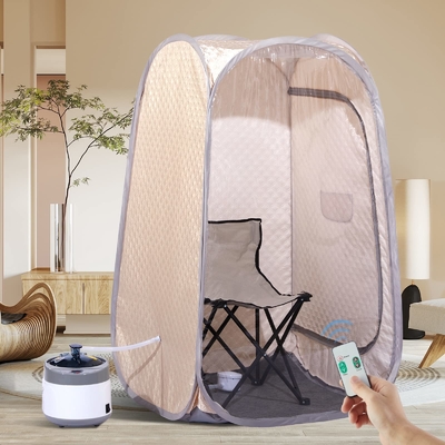 Sauna à domicile pour une personne Sauna à vapeur humide portable pour se détendre