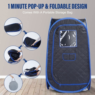 4L Sauna à vapeur Portable à taille réelle Tissu étanche pour une relaxation ultime
