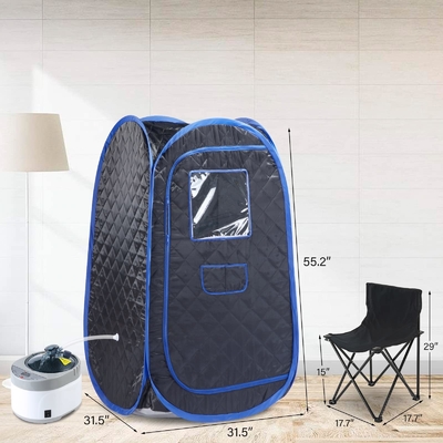 4L Sauna à vapeur Portable à taille réelle Tissu étanche pour une relaxation ultime